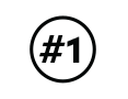 number one icon